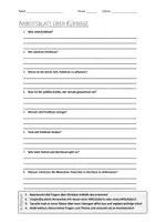 Vorschau - Arbeitsblätter - AB mit Fragen zum Thema "Kürbis" + Lösungsblatt + Mindmap + Infografik - Deckblatt