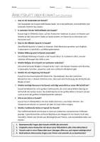 Vorschau - Arbeitsblätter - AB mit Fragen zum Thema "Kuwait" + Lösungsblatt - Seite 1