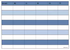 Vorschau - Anderer Materialtyp - Stundenplan - Wale/blau - Seite 3