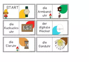 Vorschau - Spiele - Uhren - Legespiel - Seite 1