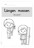 Vorschau - Arbeitsblätter - Längen messen - Arbeitsheft für die 2. Klasse - Seite 2