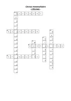 Vorschau - Spiele - Kreuzworträtsel Christi Himmelfahrt - mittel - Seite 1