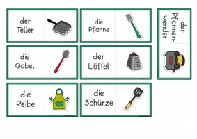 Vorschau - Spiele - In der Küche - Legespiel DAZ - Seite 2