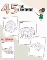 Vorschau - Arbeitsblätter - 45 lustige Labyrinthe für Zwischendurch - Deckblatt
