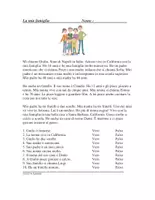 Vorschau - Text - La mia famiglia lettura: Italienisch/ Text : Die Familie - Deckblatt
