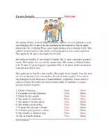 Vorschau - Text - La mia famiglia lettura: Italienisch/ Text : Die Familie - Seite 1