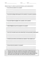 Vorschau - Arbeitsblätter - AB mit Fragen zum Thema "Landwirtin / Landwirt" + Lösungsblatt + Infografik - Deckblatt