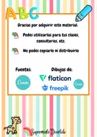 Vista previa - Tarjetas / Manipulativos - CONSCIENCIA FONOLÓGICA (Tarjetas con imagenes y letras) - página 1