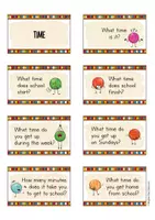 Vorschau - Fördermaterial/Inklusion - Time: 39 Speaking Cards // Gesprächskarten (Englisch) - Seite 3