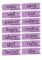 Vista previa - Tarjetas / Manipulativos - Els plurals -s/-es - página 2