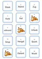 Vorschau - Spiele - Auslaute: Schatzsuche g-k, b-p, d-t - Seite 1