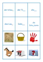 Vorschau - Spiele - Auslaute: Würfelspiel b - p, d - t, g - k - Seite 2