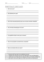 Vorschau - Arbeitsblätter - AB mit Fragen zum Thema "Laser" + Lösungsblatt + Infografik - Deckblatt