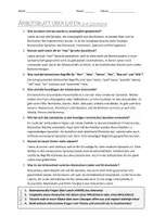 Vorschau - Arbeitsblätter - AB mit Fragen zum Thema "Latein" + Lösungsblatt + Infografik - Seite 2