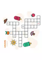 Vorschau - Arbeitsblätter - Farben Englisch Grundschule - Colours - Crossword - Farben - Kreuzworträtsel 1 - Seite 2