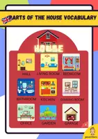 Vorschau - Stationenlernen - HOUSE VOCABULARY ACTIVITY IN ENGLISH - Deckblatt