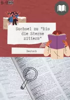 Vorschau - Arbeitsblätter - Materialpaket zum Roman "Bis die Sterne zittern" von Johannes Herwig - Seite 1