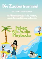 Vorschau - Audio-Dateien - Die Zaubertrommel - Alle Playbacks in einem Paket - Deckblatt