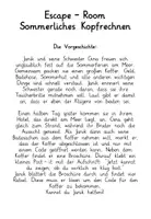 Vorschau - Arbeitsblätter - Materialpaket: Escape Room : Sommerliches Kopfrechnen 1.-3. Klasse - Seite 3
