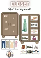 Vista previa - Juegos / Gamificación - What is in my closet? / ¿Qué hay en mi armario? - Portada