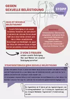 Vorschau - Arbeitsblätter - Was ist sexuelle Belästigung? - Informationstext & Fragen zum Songtext "3 Sekunden" - Deckblatt