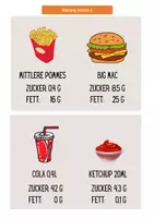 Vorschau - Stationenlernen - FAST FOOD - Stationsarbeit: Komplettpaket mit Forscherheft - Seite 3