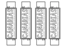 Vista previa - Manualidades / Dibujos para colorear - Pulseras día de canarias - Portada