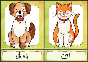 Vorschau - Präsentationen/Tafelbilder - pets: Flashcards - Seite 3