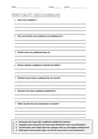 Vorschau - Arbeitsblätter - Lernplakat + AB mit Fragen zum Thema "Laubbaum" + Lösungsblatt + Infografik - Seite 1