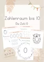 Vorschau - Arbeitsblätter - Materialpaket - Übungen zu Zahlen und Ziffern 0-9 - Seite 1
