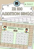 Vorschau - Stationenlernen - Bingo Addition | ZR 100 | Mathe Klasse 2 - Deckblatt