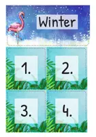 Vorschau - Mal- und Bastelvorlagen - Flamingoklasse - Tafelkalender / Dauerkalender - Seite 3