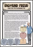 Vorschau - Arbeitsblätter - Psychoanalyse von Sigmund Freud - Seite 1