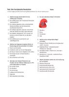 Vorschau - Test - Test Französische Revolution Multiple Choice mit Lösung + GoogleForms Test - Seite 2