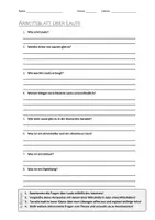 Vorschau - Arbeitsblätter - AB mit Fragen zum Thema "Laute" + Lösungsblatt + Infografik - Deckblatt