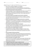 Vorschau - Arbeitsblätter - AB mit Fragen zum Thema "Led Zeppelin" + Lösungsblatt - Seite 1