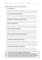 Vorschau - Arbeitsblätter - AB mit Fragen zum Thema "Legasthenie" + Lösungsblatt + Infografik - Deckblatt