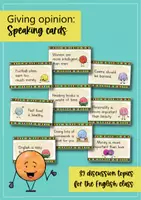 Vorschau - Fördermaterial/Inklusion - Giving opinion: 39 Speaking Cards // Gesprächskarten (Englisch) - Seite 2