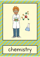 Vista previa - Refuerzo / NEE / Materiales de apoyo - School Subjects Flash Cards // Las asignaturas: tarjetas con imágenes (inglés) - página 3