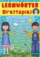 Vorschau - Spiele - Deutsch - Lernwörter spielerisch üben / Brettspiel - Deckblatt