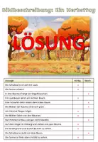 Vorschau - Arbeitsblätter - Bildbeschreibung "der Herbst" DaZ / Deutsch - Seite 2