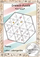 Vorschau - Spiele - Laborgeräte/Sicherheit - Spiel - Dreieck Puzzle - Domino - Deckblatt
