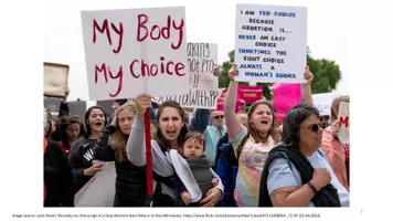 Vorschau - Stundenentwürfe - Abortion law in the USA - Seite 2