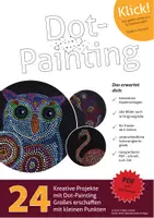 Vorschau - Mal- und Bastelvorlagen - Dotpainting - 24 Kreative Ideen - Deckblatt