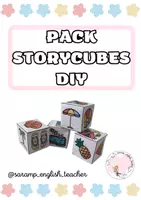 Vista previa - Juegos / Gamificación - PACK 77 STORYCUBES DIY - Portada