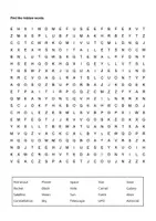 Aperçu - Préparation de séance / Séance complète - Extra vocabulary - Space / Vocabulaire - Espace - Page 2