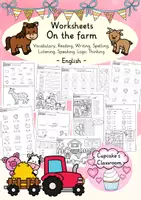 Vorschau - Arbeitsblätter - Englisch - On the farm / farm animals ( Bauernhof Tiere) - Arbeitsblätter - Lerntheke - Deckblatt