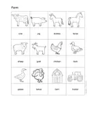 Vorschau - Arbeitsblätter - Englisch - On the farm / farm animals ( Bauernhof Tiere) - Arbeitsblätter - Lerntheke - Seite 2