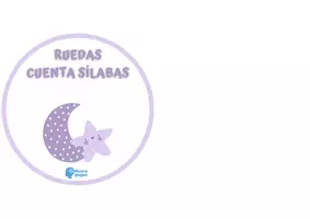 Vista previa - Tarjetas / Manipulativos - Ruedas cuenta sílabas - página 1