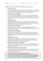 Vorschau - Arbeitsblätter - AB mit Fragen zum Thema "Leoparden" + Lösungsblatt + Infografik - Seite 2
